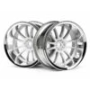 HPI Racing WORK XSA 02C WHEEL 26mm CHROME/WHITE (9mm OFFSET) (HPI3285) -RC Verkoop HPI3285 800x800 1