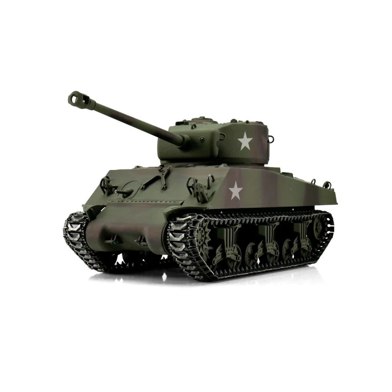RC Pro-Edition Sherman M4A3 76mm Tarn Tank Metal Edition BB Geleverd In Luxe Houten Krat -1114213060 5 RC Pro-Edition Sherman M4A3 76mm Tarn Tank Metal Edition BB Geleverd In Luxe Houten Krat -1114213060 - Image 3