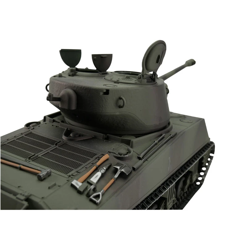 RC Pro-Edition Sherman M4A3 76mm Tarn Tank Metal Edition BB Geleverd In Luxe Houten Krat -1114213060 4 RC Pro-Edition Sherman M4A3 76mm Tarn Tank Metal Edition BB Geleverd In Luxe Houten Krat -1114213060 - Image 2
