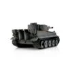 RC Pro-Edition Tiger 1 Early Version Grau Tank Metal Edition IR Geleverd In Luxe Houten Krat & Rook Uit De Loop Versie -11501-GY