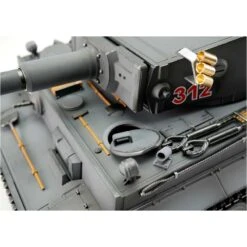 RC Pro-Edition Tiger 1 Early Version Grau Tank Metal Edition IR Geleverd In Luxe Houten Krat & Rook Uit De Loop Versie -11501-GY 9 RC Pro-Edition Tiger 1 Early Version Grau Tank Metal Edition IR Geleverd In Luxe Houten Krat & Rook Uit De Loop Versie -11501-GY -RC Verkoop torro tiger 1 smoke versie 11501gyc 800x800 1