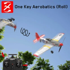 P-51D MUSTANG 4CH 400MM BRUSHED W/GYRO EPP RTF V761-5 -RC Verkoop volantex v761 5 mustangd 800x800 1